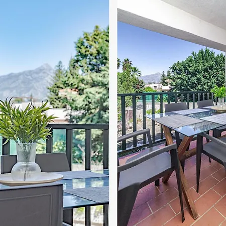 Lovely And Spacious 3-bedroom Apartment, 150m Walk To The Apartment Marbella